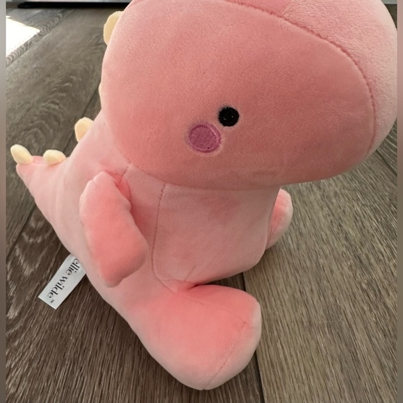 Ellie Wilde pink dinosaur plush stuffed animal - Picture 6 of 7